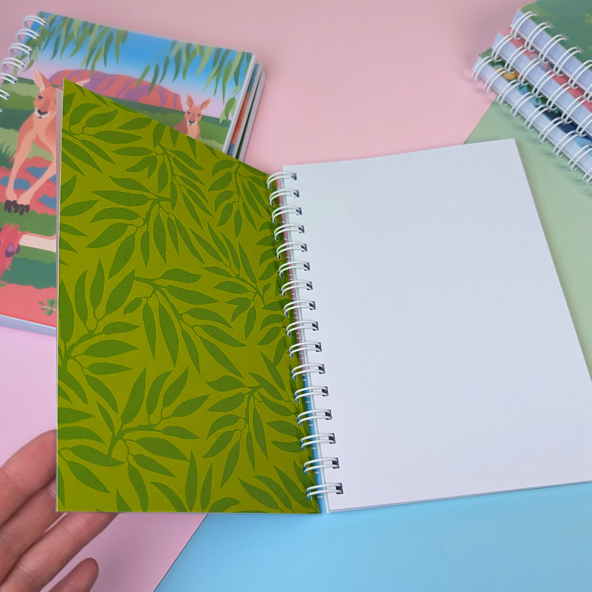 Superb Fairy-wren A5 notebook by Sarah Epstein Studio.