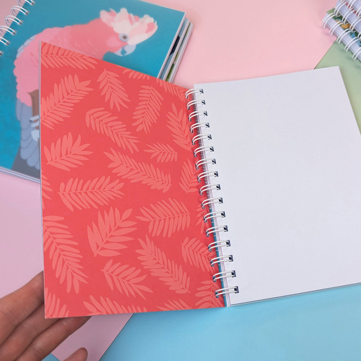 Australian Native Flowers A5 notebook by Sarah Epstein Studio.