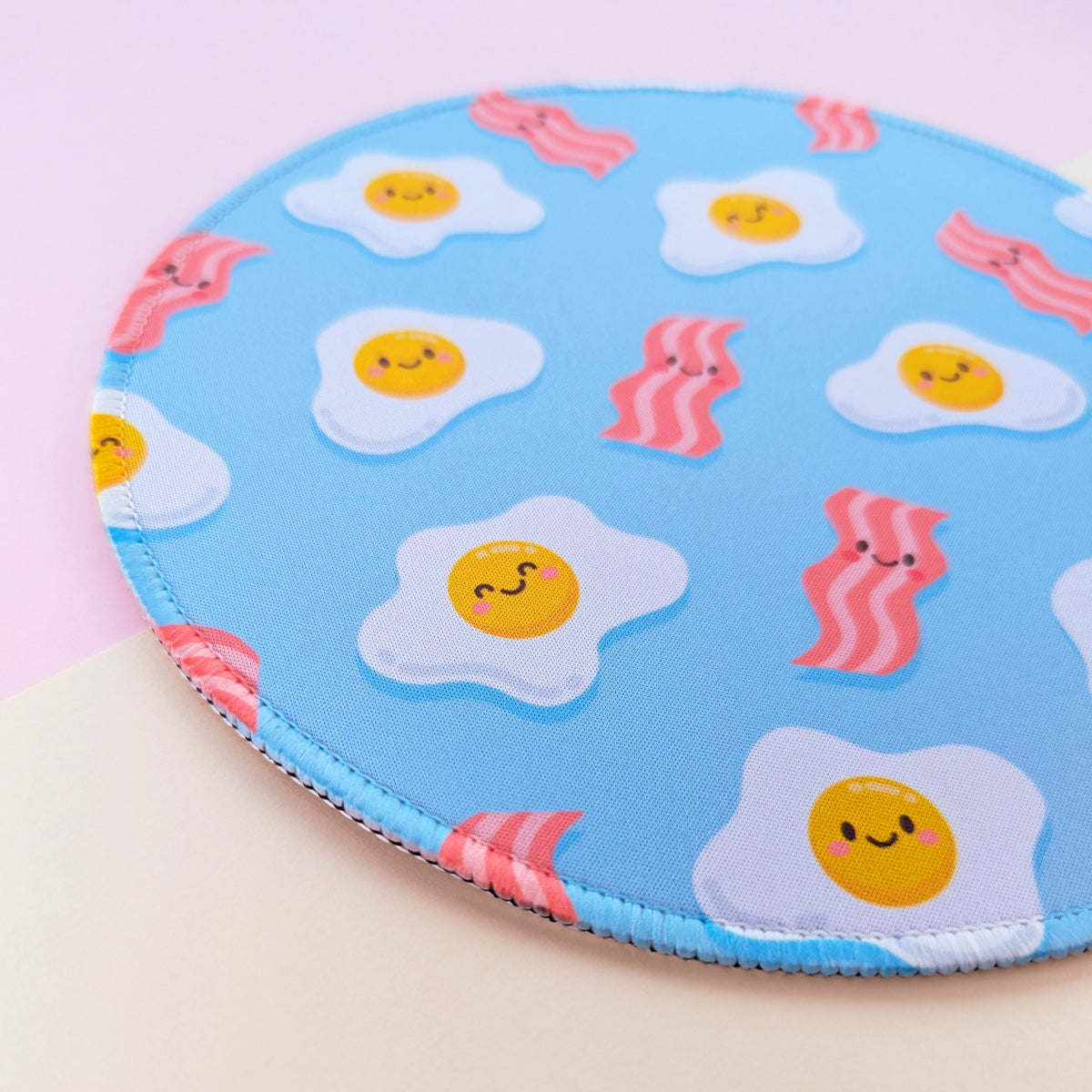 Bacon and Eggs mouse pad by Sarah Epstein Studio.
