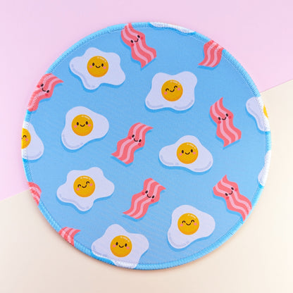 Bacon and Eggs mouse pad by Sarah Epstein Studio.