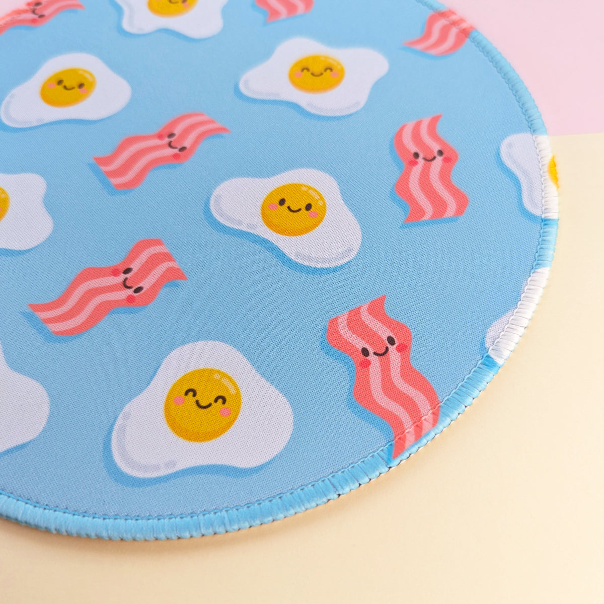 Bacon and Eggs mouse pad by Sarah Epstein Studio.