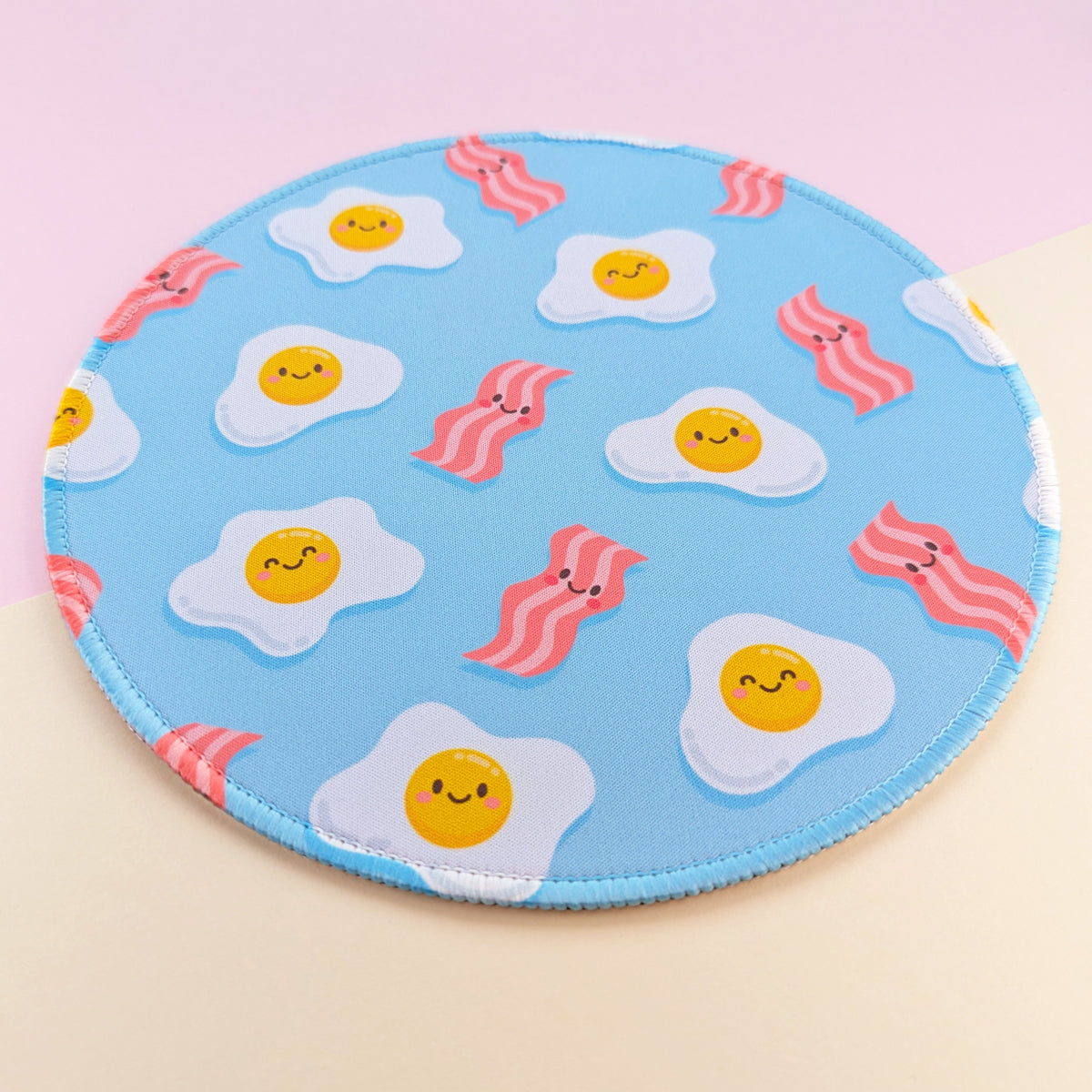 Bacon and Eggs mouse pad by Sarah Epstein Studio.