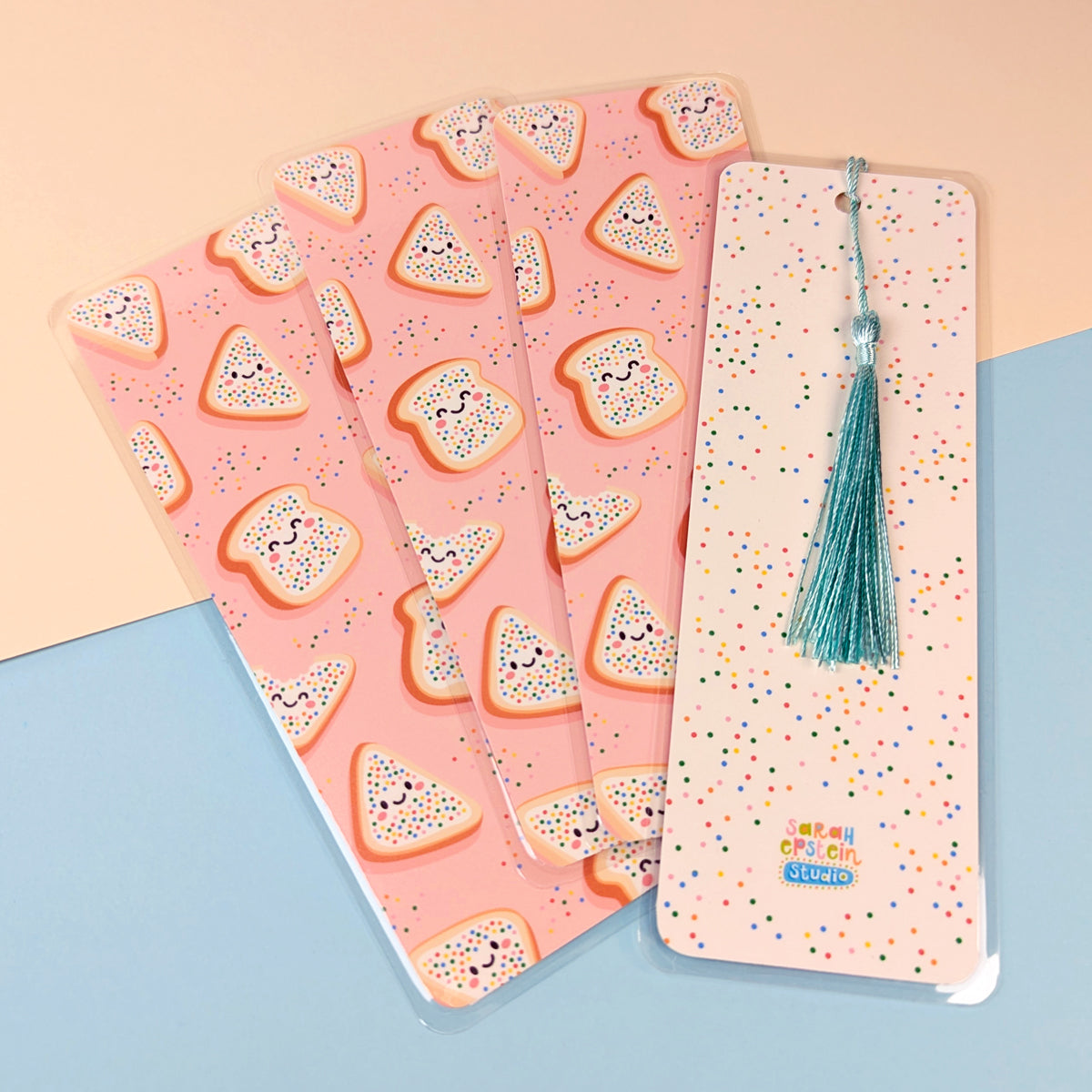 Fairy bread bookmark by Sarah Epstein Studio.
