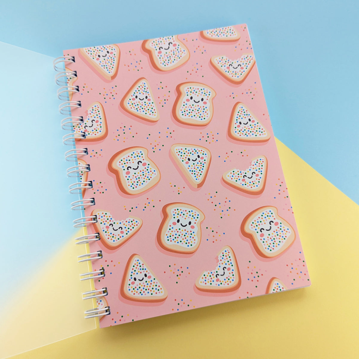 Fairy Bread A5 notebook by Sarah Epstein Studio.