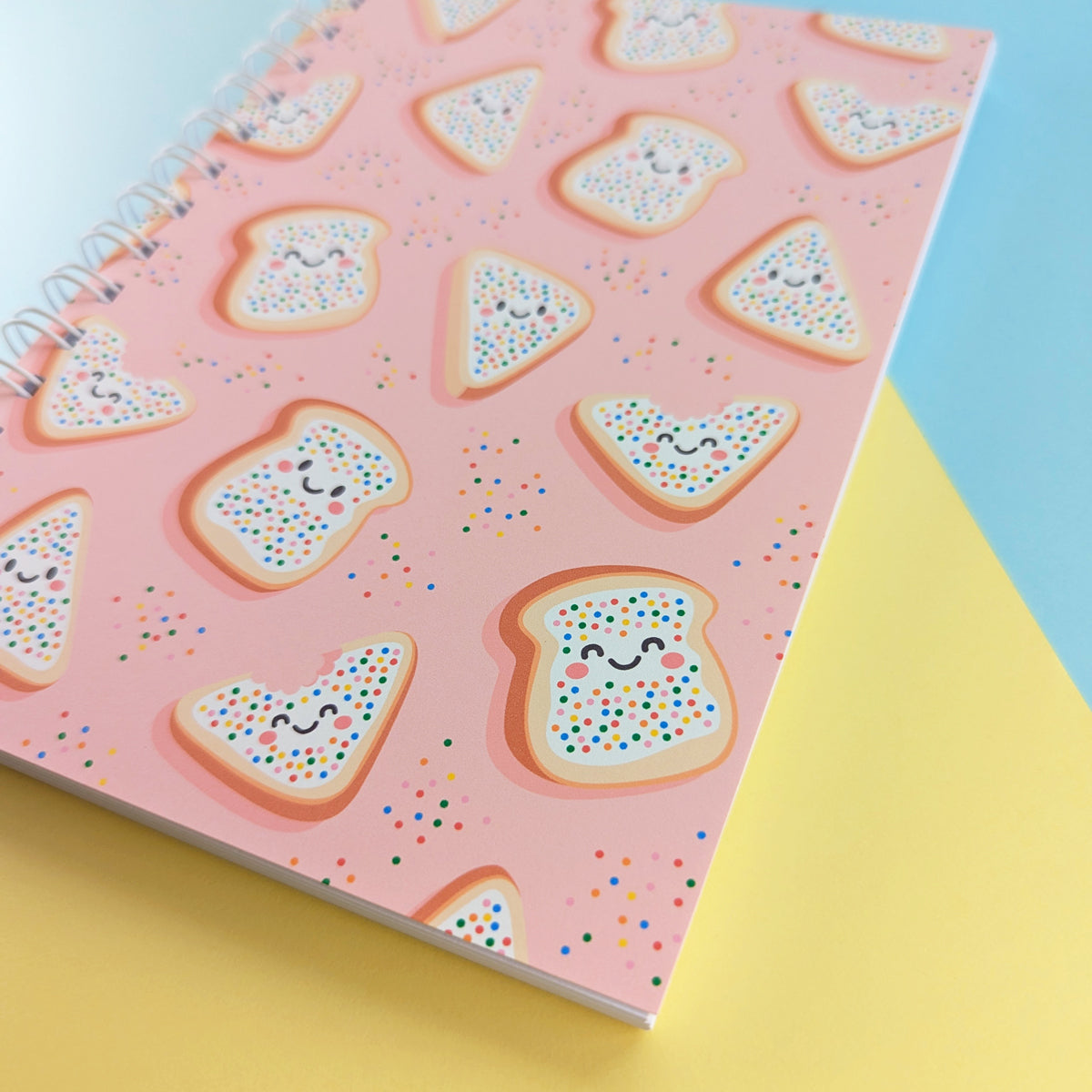Fairy Bread A5 notebook by Sarah Epstein Studio.