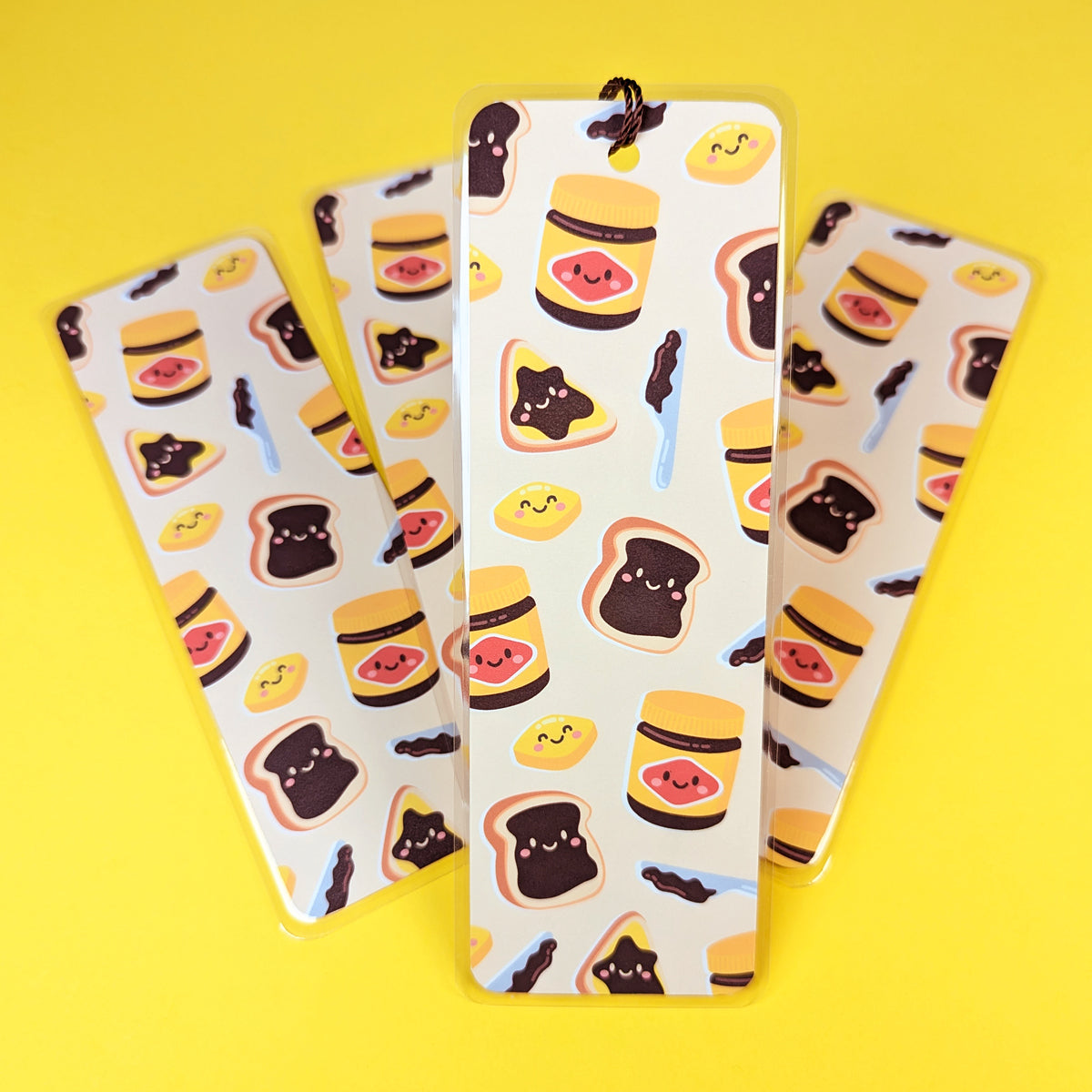 Vegemite-inspired bookmark by Sarah Epstein Studio.