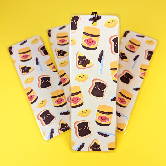 Vegemite-inspired bookmark by Sarah Epstein Studio.