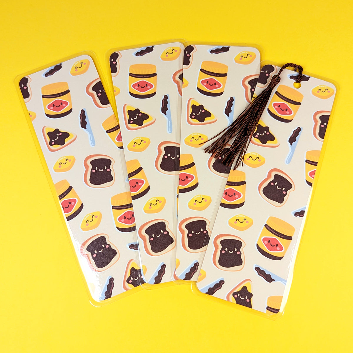 Vegemite-inspired bookmark by Sarah Epstein Studio.