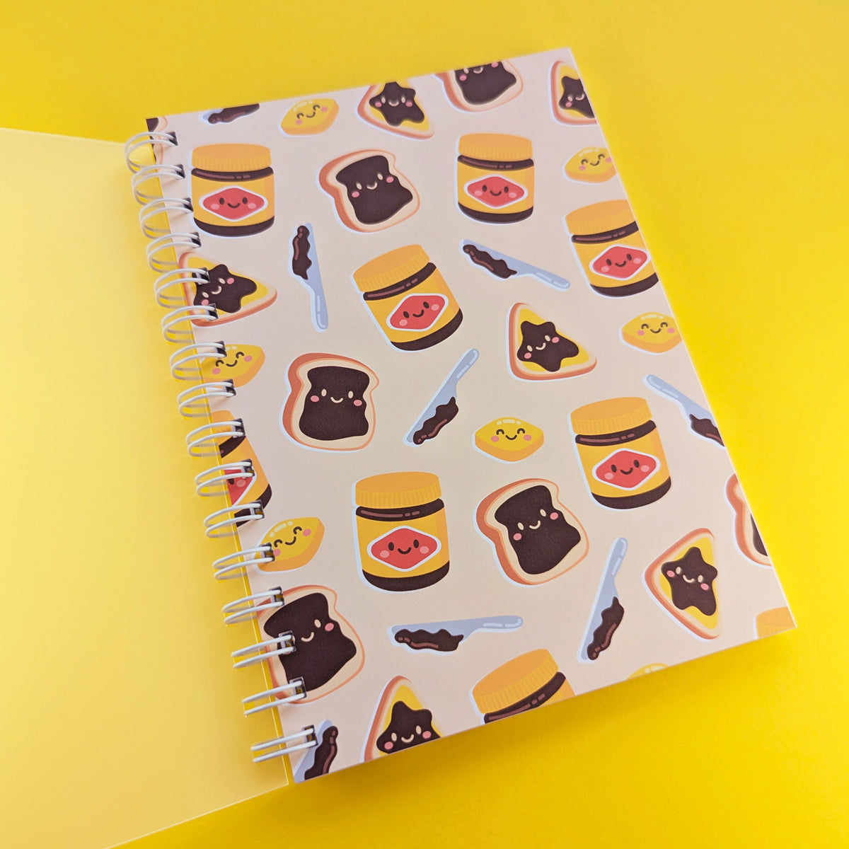 Vegie Mates A5 notebook by Sarah Epstein Studio.
