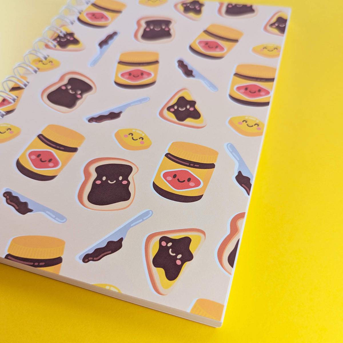 Vegie Mates A5 notebook by Sarah Epstein Studio.