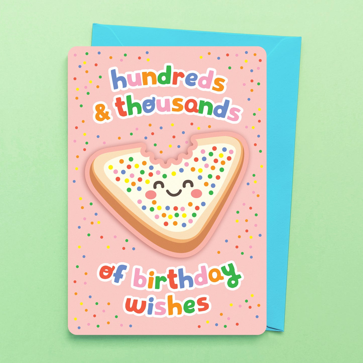 Fairy Bread greeting card by Sarah Epstein Studio.