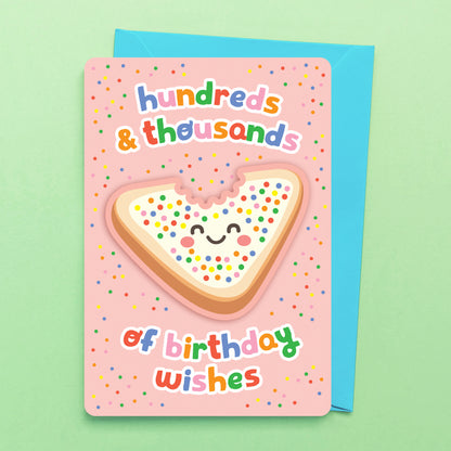 Fairy Bread greeting card by Sarah Epstein Studio.