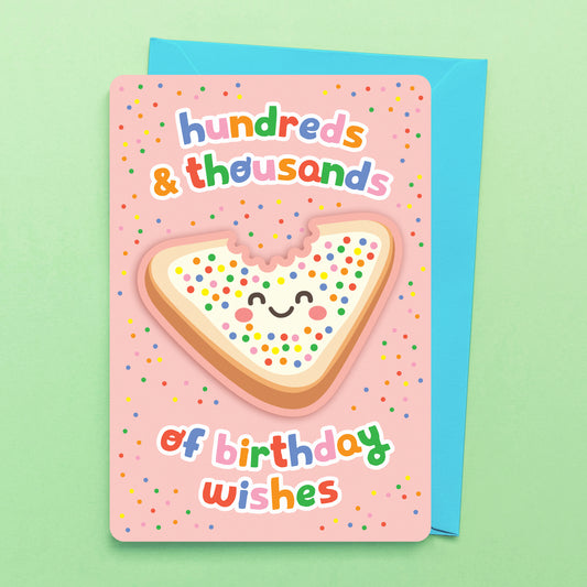 Fairy Bread greeting card by Sarah Epstein Studio.