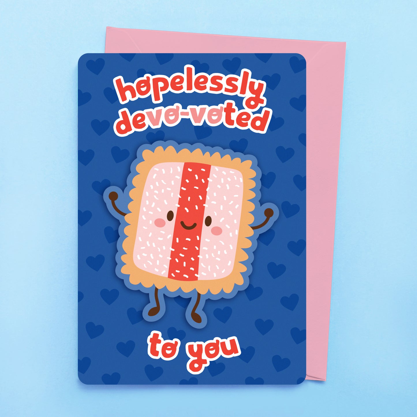Iced Vo-Vo greeting card by Sarah Epstein Studio.