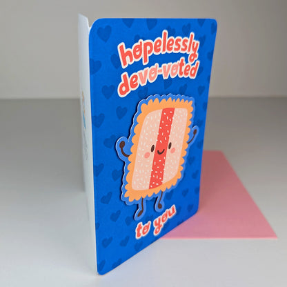 Iced Vo-Vo greeting card by Sarah Epstein Studio.