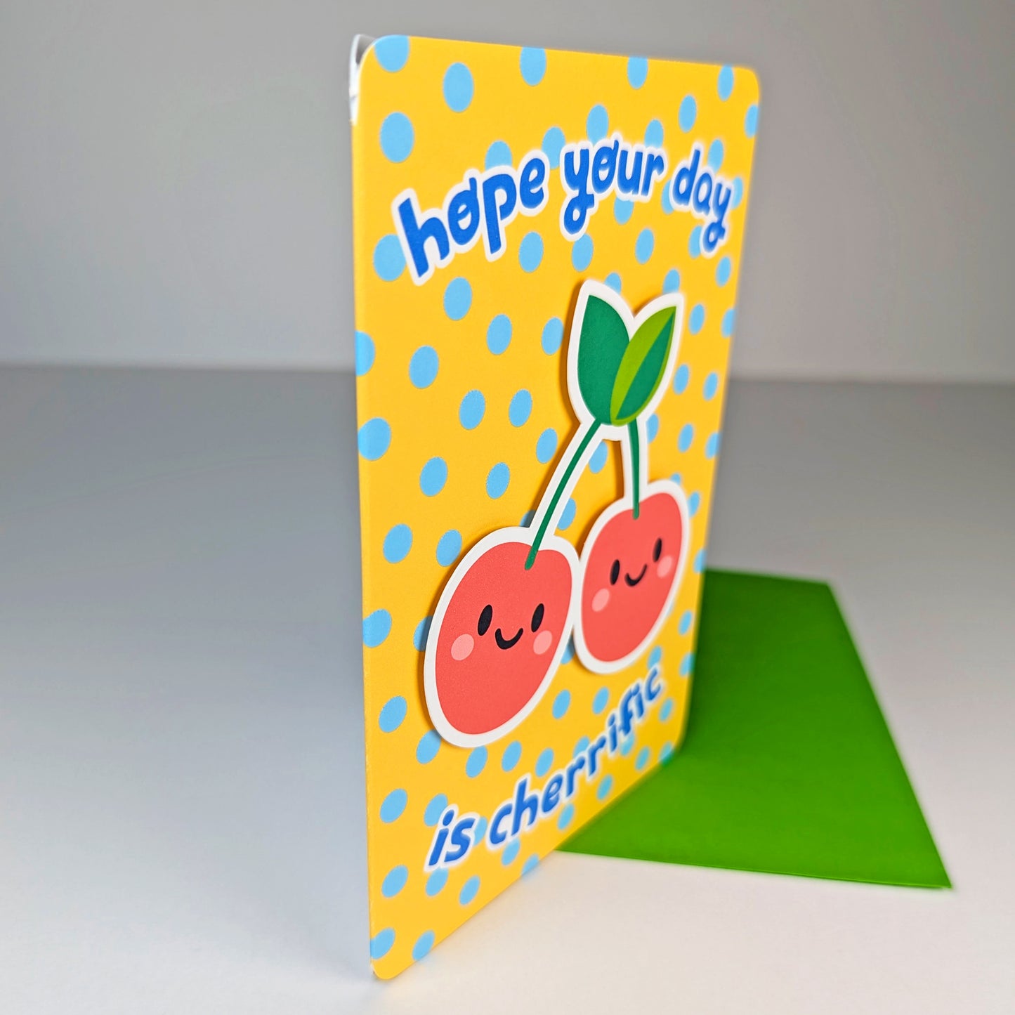 Cherrific greeting card by Sarah Epstein Studio.