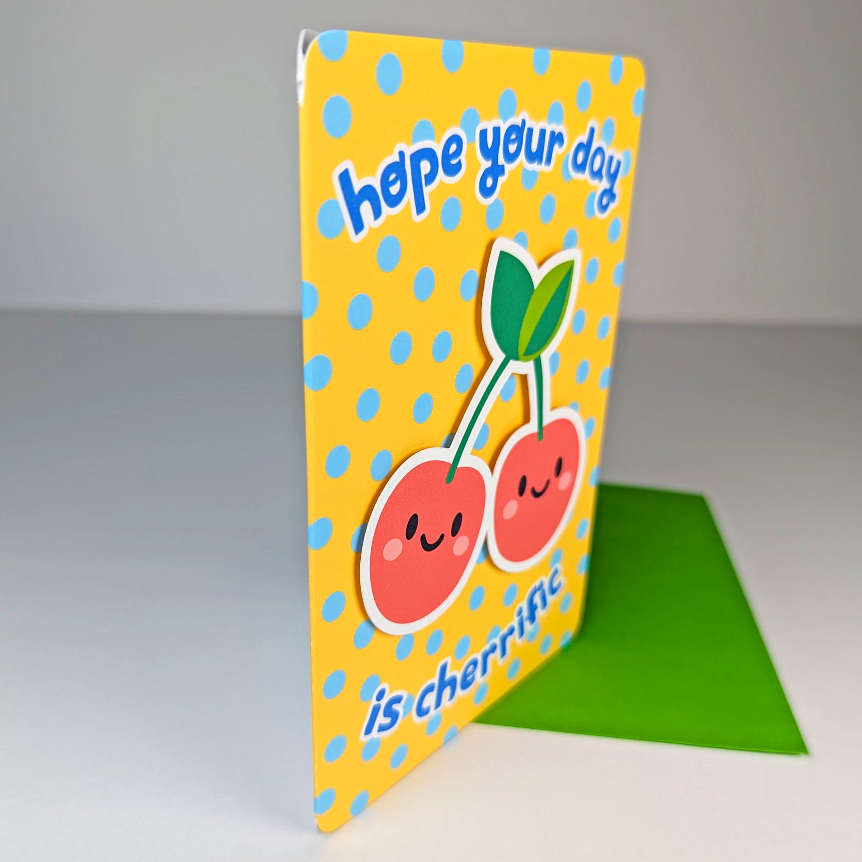 Cherrific greeting card by Sarah Epstein Studio.