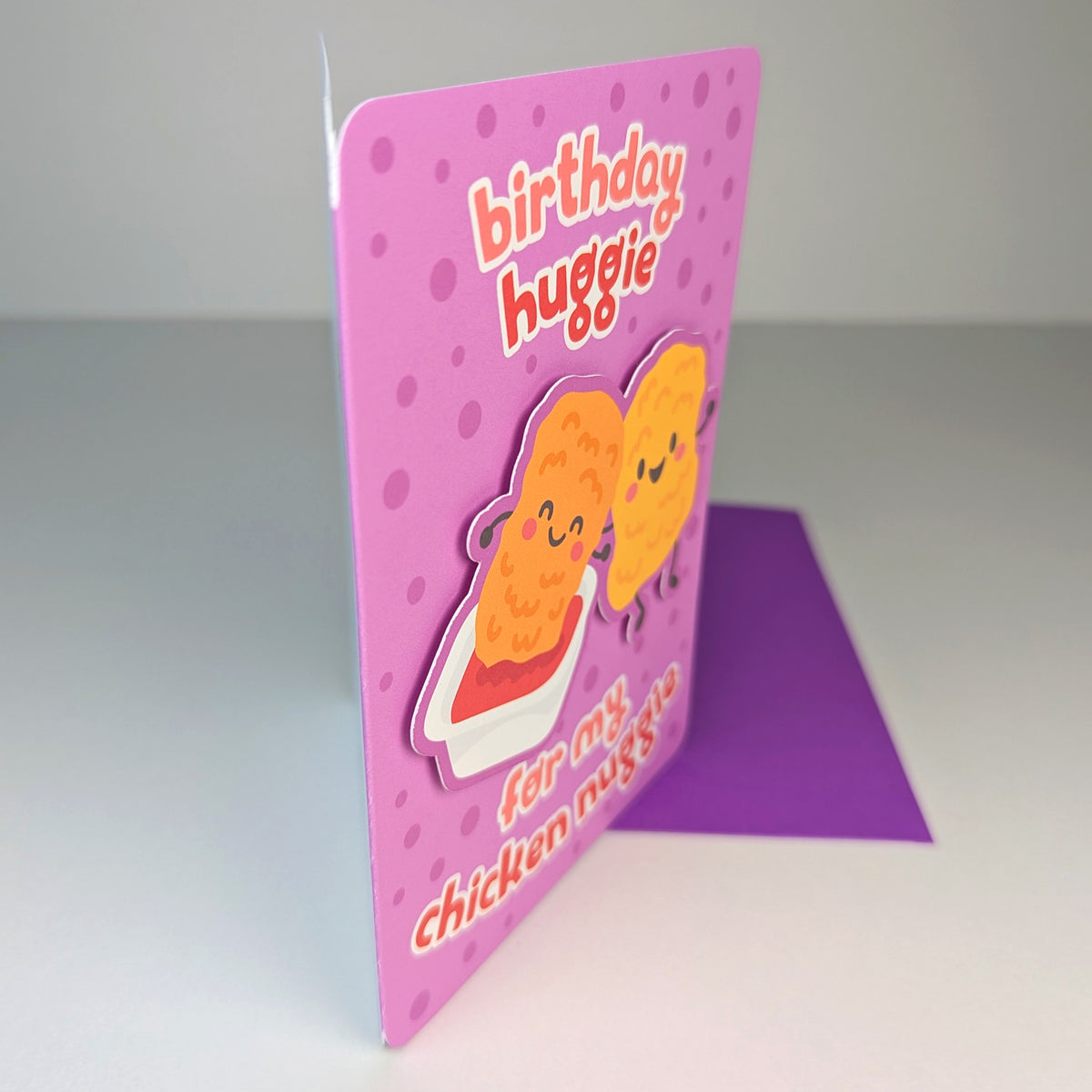 Birthday Nuggies greeting card by Sarah Epstein Studio.