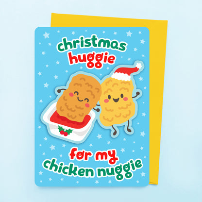 Christmas Nuggies greeting card by Sarah Epstein Studio.