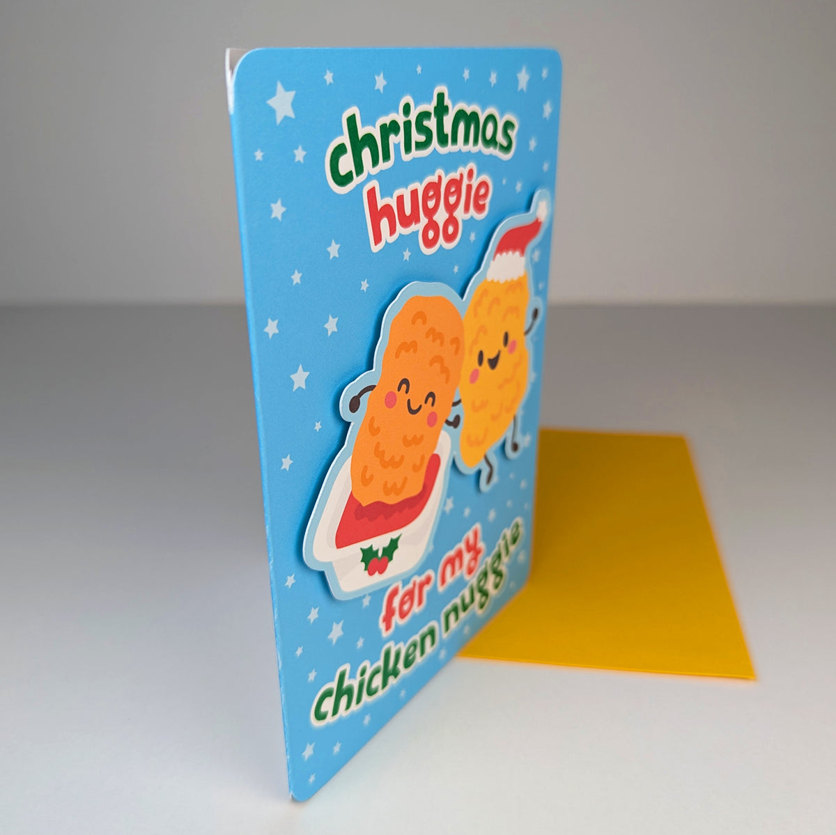 Christmas Nuggies greeting card by Sarah Epstein Studio.